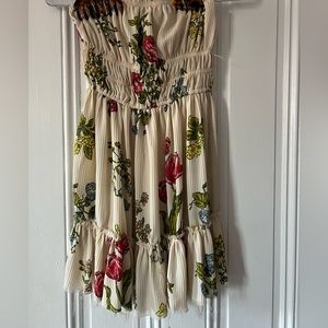 Urban outfitters, out from under floral frilly dress.